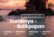 Liburan ke Kalimantan Makin Gampang! Rute Baru Surabaya-Balikpapan Dibuka!