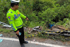 Kecelakaan Tragis di Jalan Lahat-Pagaralam, Truk Terperosok ke Jurang, Begini Kondisi Sopirnya!