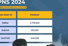 Pelamar CPNS 2024 Tembus 2,7 Juta, Ini 20 Instansi Favorit dan Sepi Peminat