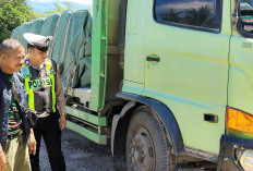 Kecelakaan Maut di Desa Talang Taling, Pemotor Tewas Usai Gagal Nyalip dan Ditabrak Truk
