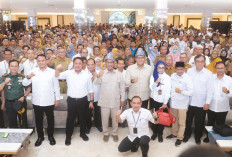 Sebut Gubernur Herman Deru Petarung, Mentan RI Optimis Sumsel Naik Peringkat 1 Produksi Beras Terbesar