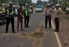 Truk Rem Blong Tabrak Motor, Pengendara Meninggal Dunia di Banyuasin