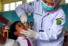 PIN Polio Tahap Kedua di Empat Lawang Hampir Capai Target Nasional