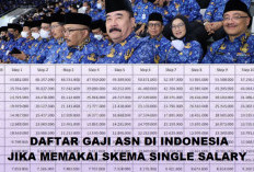 Tabel Rincian Gaji PPPK dengan Sistem Single Salary yang Mencuat di RAPBN 2026