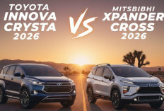 Toyota Innova Crysta 2026 vs Mitsubishi Xpander Cross 2026: Adu Nilai, Mana Paling Layak Dipilih?