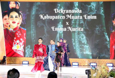 Batik Petule Curi Perhatian di Ajang KSFS 2025, Produk Kriya Khas Kabupaten Muara Enim
