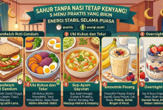 Sahur Tanpa Nasi Tetap Kenyang! 5 Menu Praktis Bikin Energi Stabil Selama Puasa