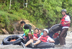 Wisata Belanting River Tubing Pacu Adrenalin di Sungai Ogan