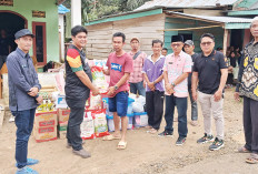 Peduli, Pemkab Empat Lawang Salurkan Bantuan Bagi Korban Kebakaran Talang Meril