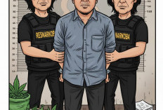 Polisi Tangkap Bandar Narkoba di Prabumulih, Sejumlah Barang Bukti Diamankan