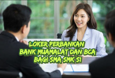 Mau Kerja di Perbankan? Telah Dibuka Loker Bank Muamalat dan BCA Bagi Lulusan SMA, SMK dan S1, Yuk Daftar