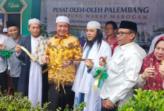 Hadiri Soft Lauching Pusat Oleh-Oleh Palembang di Kompleks Masjid Ki Merogan, Ini Pesan Gubernur Herman Deru
