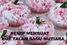 Yummy dan Lezatnya Buat Nagih! Inilah Trik Membuat Kue Talam Sagu Mutiara, Cobain Yuk!