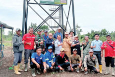Manfaatkan Menara Pantau Gajah, Cegah Konflik Gajah-Manusia, Bisa Hidup Berdampingan