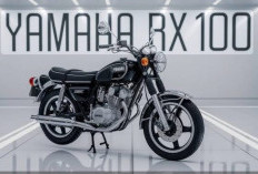 Yamaha RX 100 2026 Resmi Diluncurkan, Ikon Motor 2-Tak Hadir Kembali dengan Konsep Kekinian