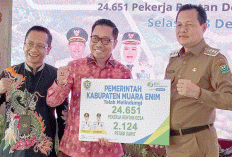 26.775 Pekerja Rentan Muara Enim Kini Dilindungi BPJS Ketenagakerjaan