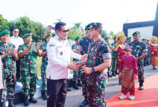 Perkuat Sinergi, Pangdam II/Sriwijaya Mayjen TNI Ujang Darwis Kunker dan Silaturahmi Bupati Muba Toha