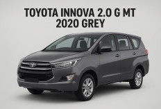 Toyota Innova 2.0 G MT 2020 Grey, MPV Bekas Favorit Keluarga Indonesia