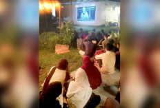  Nobar Terbatas Film ‘Pesta Babi’, Dimonitoring Kanit Intelkam Polsek Indralaya dan Jajaran
