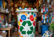 Daur Ulang Kreatif, Mengubah Sampah Rumah Tangga Menjadi Produk Estetis Bernilai Jual