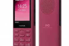 Nokia 130 Music, Rilis 2025, Awet Baterai Lepas Pasang, Body Besar Desain Klasik dapat Memutar Radio 