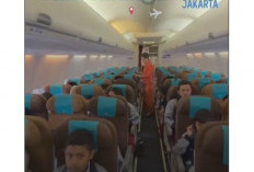 Wow! Study Tour ke DPR RI Siswa SD Ini Sewa Pesawat Garuda Indonesia, Nabung Selama 5 Tahun, Berapa Bayarnya?