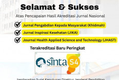 UMAD Palembang Catat Prestasi Akademik, Tiga Jurnal Resmi Terakreditasi SINTA 4