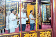 Menteri Pertanian Palestina Kunjungi Al-Quran Raksasa di Gandus, Ini yang Disampaikan