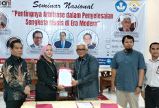 Selesaikan 1.400 Kasus Bisnis Lewat Arbitrase, Universitas Palembang MoU dengan BANI Palembang