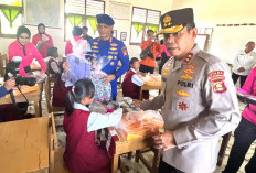 Pastikan Kenyamanan Belajar, Kapolda Sumsel Resmikan Ruang Kelas Baru SD Swakarya Pulau Borang