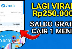 Anda Berhak Mendapatkan Saldo DANA Gratis, Cek Disini Cara Klaimnya