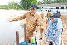 Bupati Muara Enim Sidak Proyek Puluhan Miliar