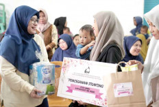 Dukung Tumbuh Kembang Generasi Sehat, Salurkan Bantuan Gizi Anak dan Balita