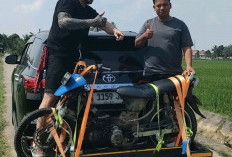 Mengejutkan! Influencer Asal Spanyol Datang Langsung ke Desa di OKU Timur Demi Bantu Pemilik Motor Terbakar