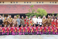 Wali Kota Ratu Dewa Beri Reward Tim Marching Band Cakrawala SMPN 1 Palembang