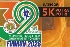Rasakan Atmosfer Lari 5K yang Seru, Segera Daftar Manfaatkan Periode Early Bird STIHPADA Fun Run 2026
