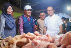 Harga Sembako Meroket saat Ramadan,  Rohman Sidak Pasar Randik