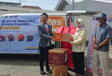 Ekspor Perdana Produk UMKM Sumsel Tembus Pasar New Zealand, Bukti Nyata UMKM Naik Kelas