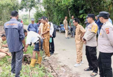 Polres Muara Enim Tanam 150 Ribu Bibit Ubi Manis Dukung Ketahanan Pangan Desa Suka Jaya
