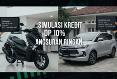 Simulasi Kredit Motor Yamaha dan Mobil Kijang, DP 10% Bisa Dapat Angsuran Ringan