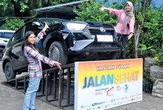 Ada Launching CFD di Ampera, Peserta Jalan Sehat HUT Sumeks Diimbau Menuju JSC melalui Jembatan Musi IV dan VI