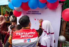 Pertamina Gelar Peringatan Hari Anak Nasional di Kampung Literasi 26 Ilir, Ratusan Anak Ikut Edukasi Kreatif