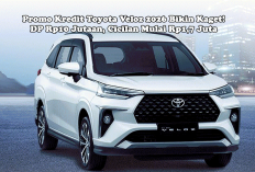 Promo Kredit Toyota Veloz 2026 Bikin Kaget! DP Rp10 Jutaan, Cicilan Mulai Rp1,7 Juta