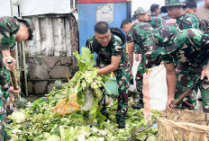 Pemkab Muba Bersama TNI–Polri Bersih-bersih Terminal dan Pasar Randik Sekayu