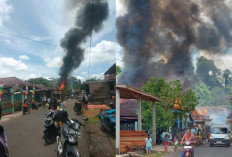 7 Rumah di Desa Seguring Ludes Terbakar, 2 Mobil Damkar Sempat Alami Kerusakan