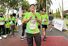 Antusias Ikuti Event Musi Run Seri ke-4, Ingin Promosikan Gaya Hidup Sehat