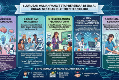 5 Jurusan Kuliah yang Tetap Bersinar di Era AI, Bukan Sekadar Ikut Tren Teknologi