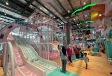 Playtopia Diserbu Pengunjung Saat Libur Sekolah di Palembang Icon Mall
