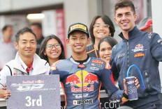 Jadikan Martin Motivasi, Veda Kiprah di Red Bull Rookies Cup