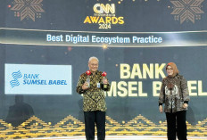 Bank Sumsel Babel Raih Dua Penghargaan di CNN Indonesia Awards 2024